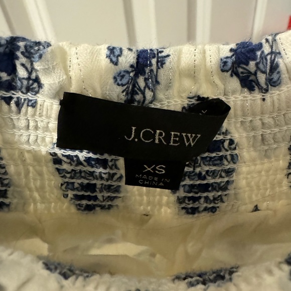 J.Crew Mini Block Print Dress - Picture 2 of 3